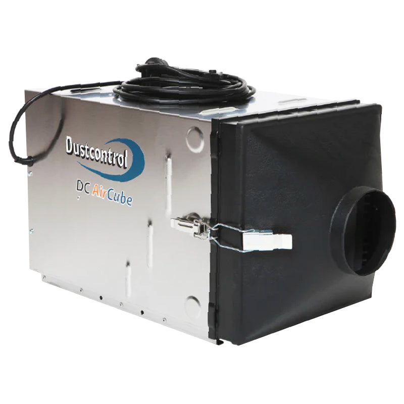 Bau-Luftreiniger DC AirCube 500 | 500 m³/h | HEPA H13 | inkl. Schlauch | Dustcontrol