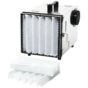 Bau-Luftreiniger DC AirCube 500 | 500 m³/h | HEPA H13 | inkl. Schlauch | Dustcontrol