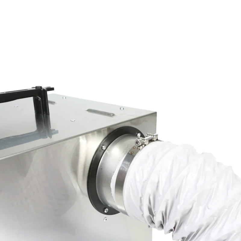 Bau-Luftreiniger DC AirCube 500 | 500 m³/h | HEPA H13 | inkl. Schlauch | Dustcontrol