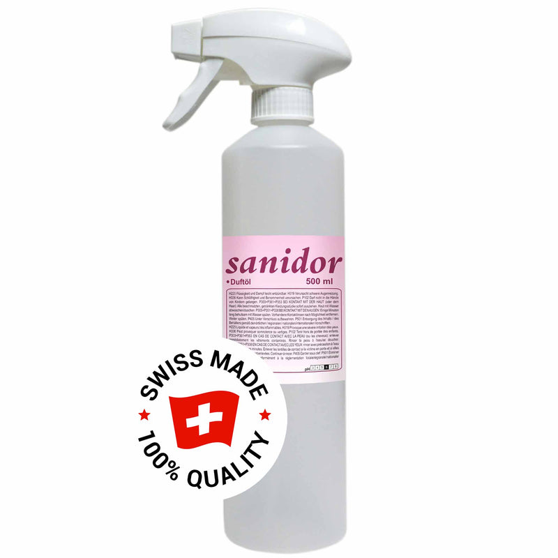 SANIDOR Duftöl | für Sanitäranlagen | Duftspray | Pramol