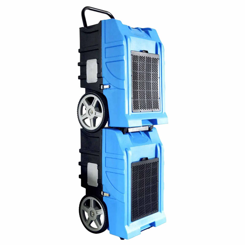 Industrie-Luftentfeuchter DH70 | 70 L/24h | 720 m³/h | 750 W | Feuchtigkeitsanzeige | Maxvac