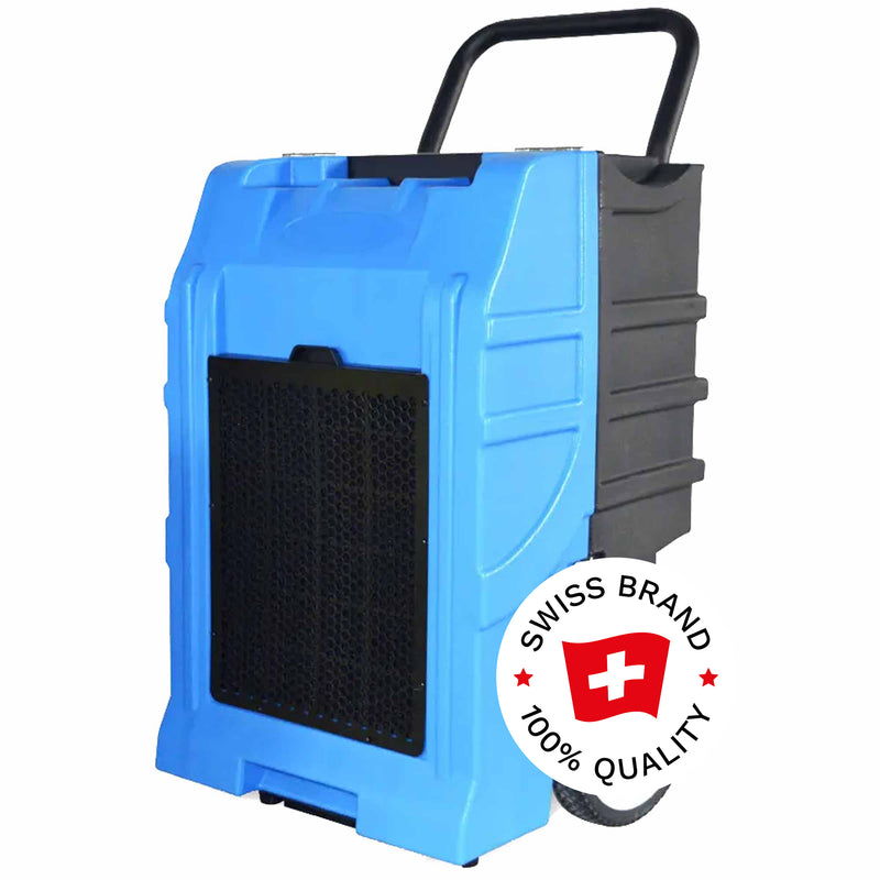Industrie-Luftentfeuchter DH70 | 70 L/24h | 720 m³/h | 750 W | Feuchtigkeitsanzeige | Maxvac