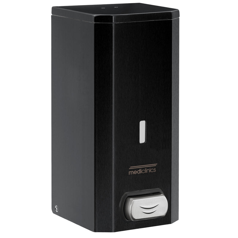 Schaumseifenspender Edelstahl | 1500 ml | mit Druckknopf | Mediclinics DJ0032