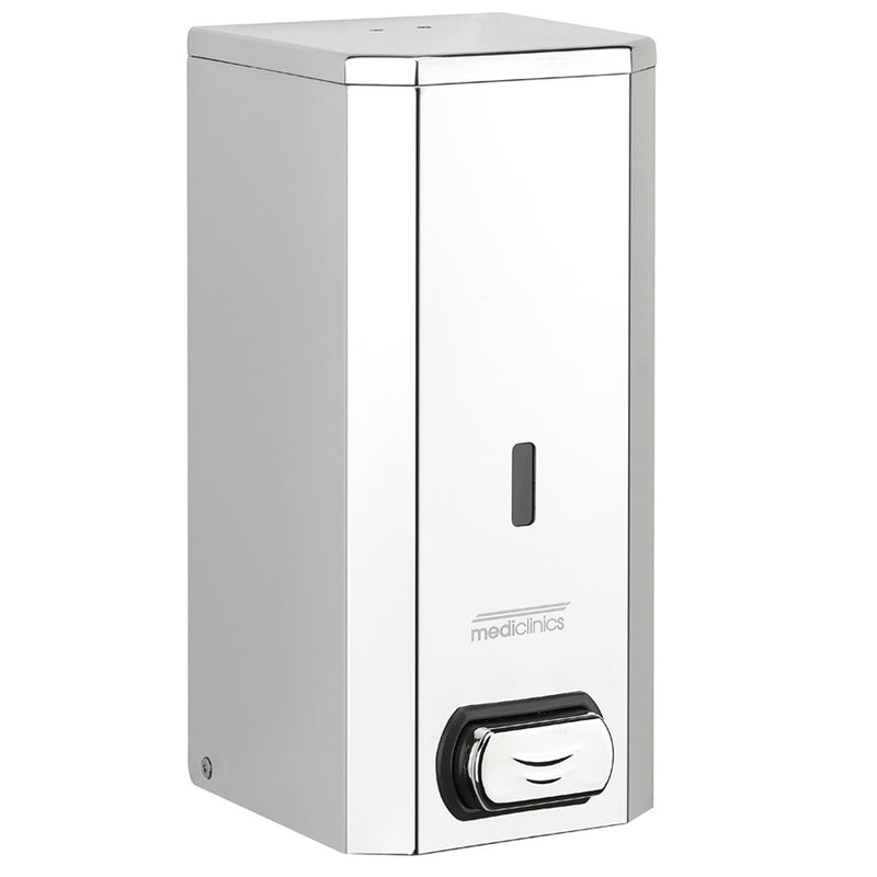 Schaumseifenspender Edelstahl | 1500 ml | mit Druckknopf | Mediclinics DJ0032