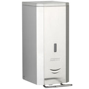 Schaumseifenspender Edelstahl | 1500 ml | mit Armhebel | Mediclinics DJFP035