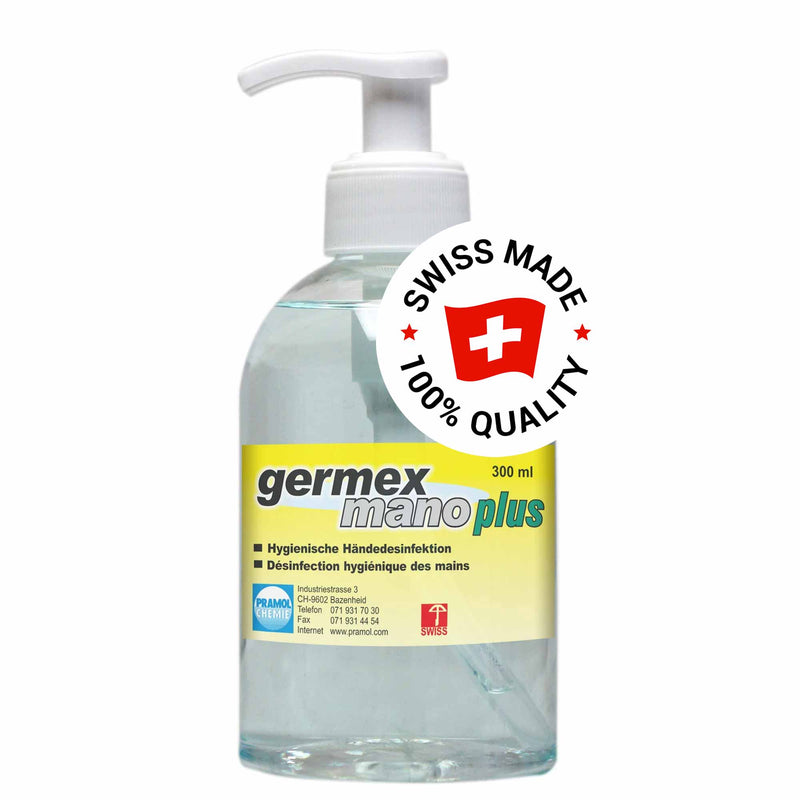 Germex Mano Plus Händedesinfektionsmittel | mit Hautschutz | Pramol