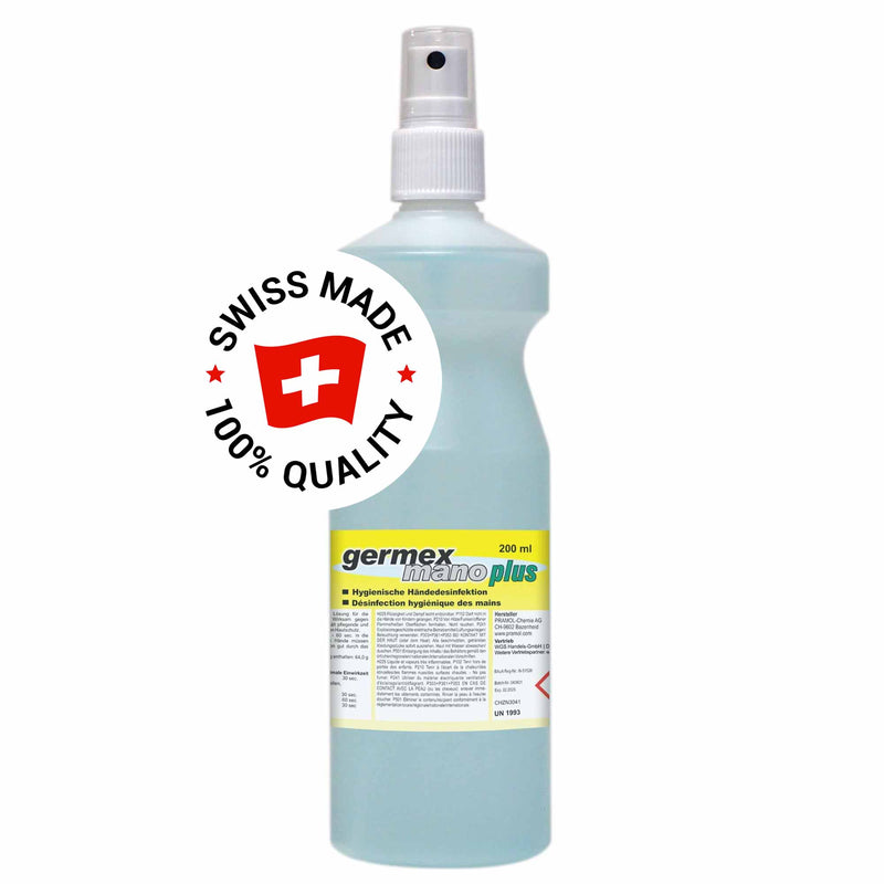 Germex Mano Plus Händedesinfektionsmittel | mit Hautschutz | Pramol