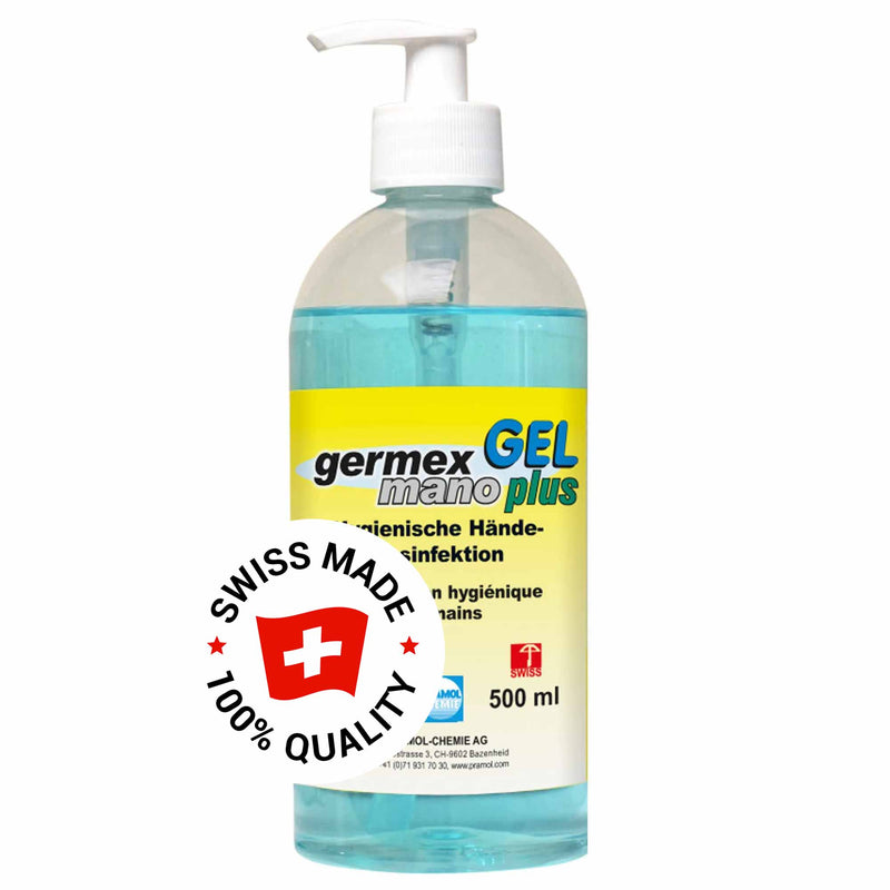 Germex Mano Plus Händedesinfektionsgel | mit Hautschutz | Pramol