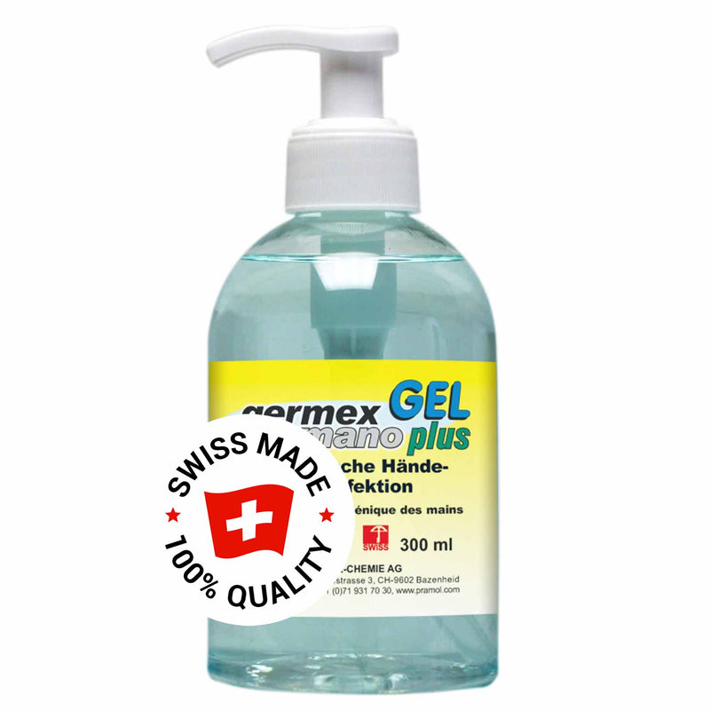 Germex Mano Plus Händedesinfektionsgel | mit Hautschutz | Pramol
