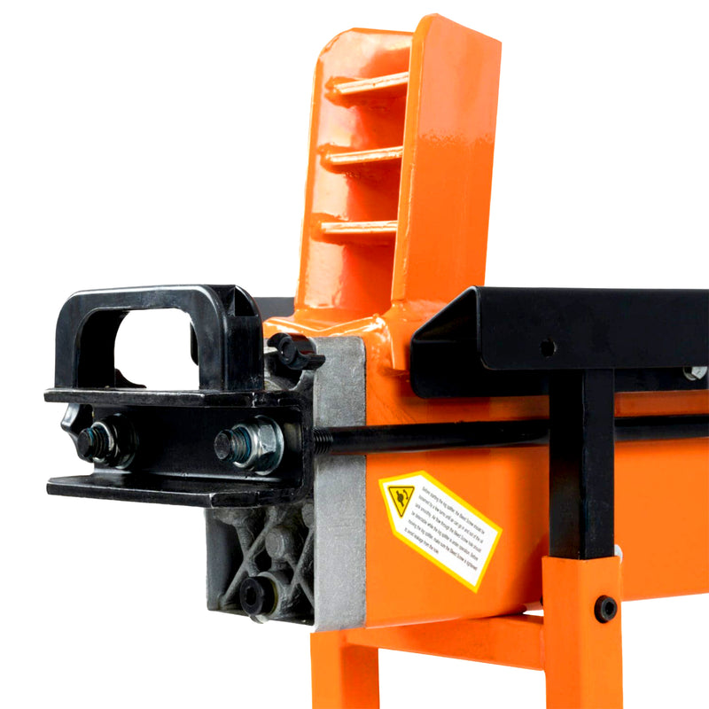 Elektro-Holzspalter 8 Tonnen | 2300 W | 450 mm | 2-Gang | Duocut™ | inkl. Werkbank & Schutzvorrichtung | Forest Master FM16D-TC