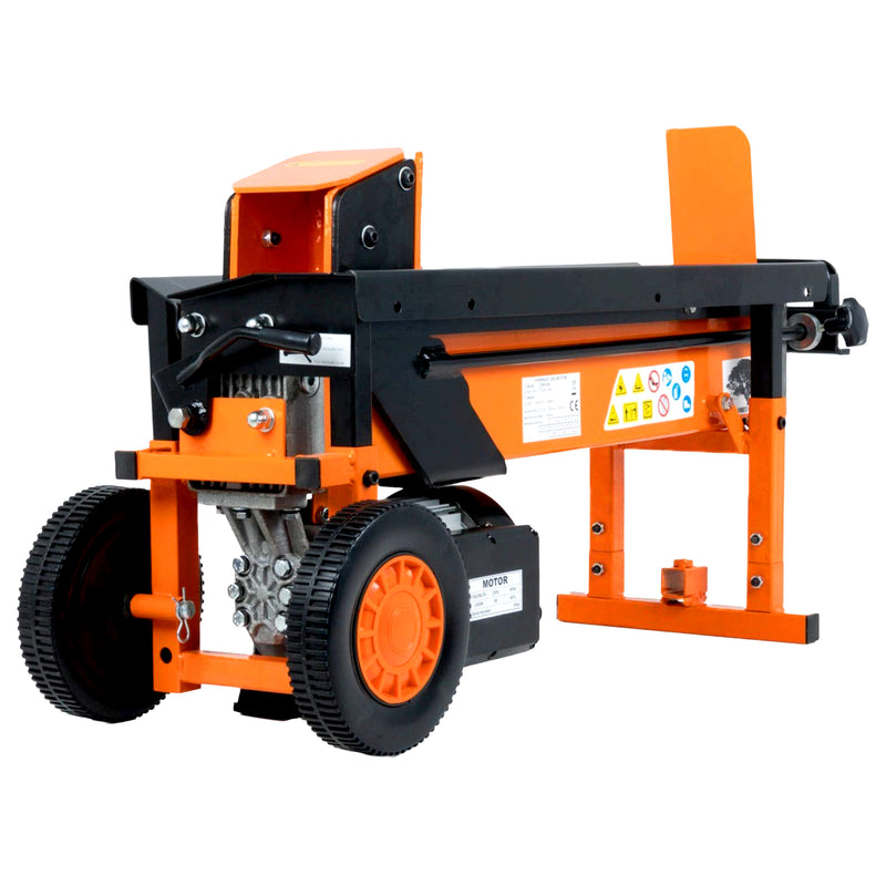 Elektro-Holzspalter 8 Tonnen | 2300 W | 450 mm | 2-Gang | Duocut™ | inkl. Werkbank & Schutzvorrichtung | Forest Master FM16D-TC