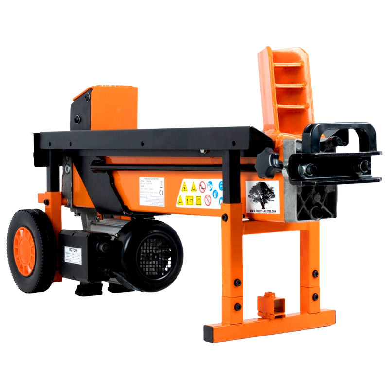 Elektro-Holzspalter 8 Tonnen | 2300 W | 450 mm | 2-Gang | Duocut™ | inkl. Werkbank & Schutzvorrichtung | Forest Master FM16D-TC