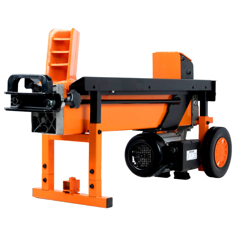 Elektro-Holzspalter 8 Tonnen | 2300 W | 450 mm | 2-Gang | Duocut™ | inkl. Werkbank & Schutzvorrichtung | Forest Master FM16D-TC