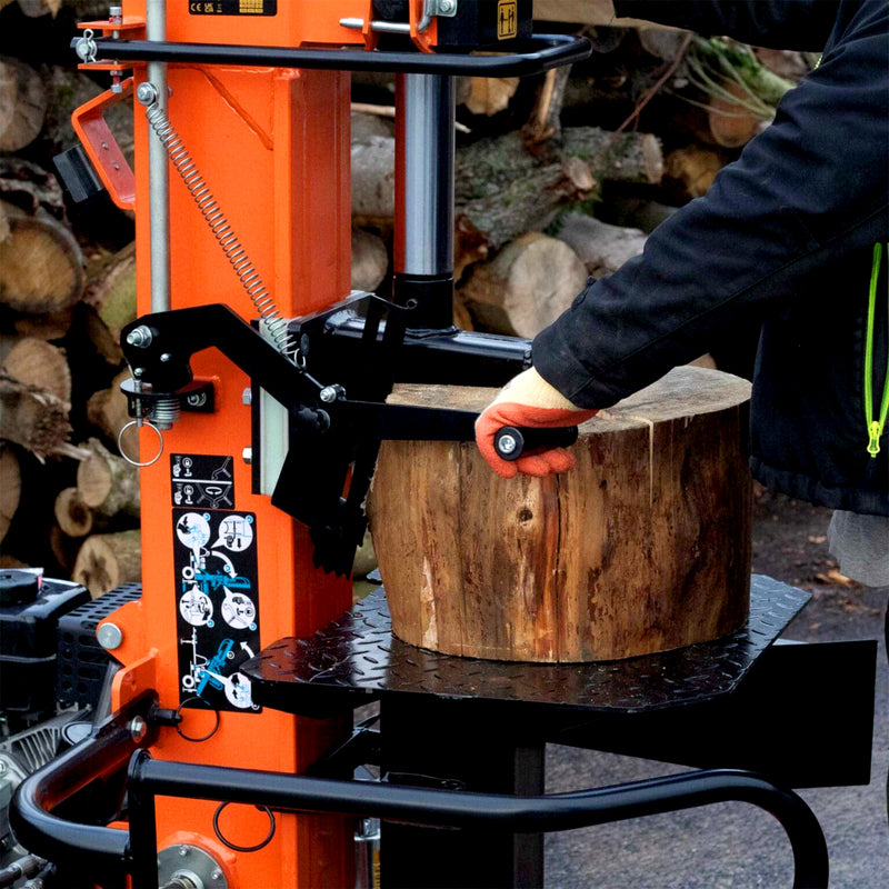 Benzin-Holzspalter 22 Tonnen | 1,1 m Stammlänge | 2-Gang | integrierter Stammheber | Trailer-Variante | Forest Master FM22VPT