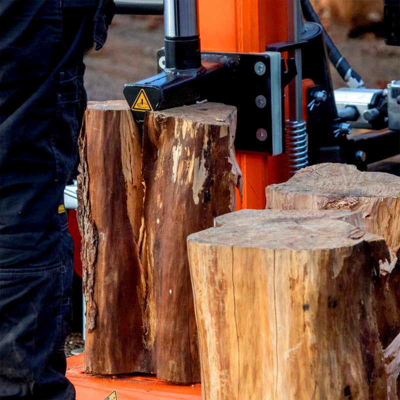 Benzin-Holzspalter 22 Tonnen | 1,1 m Stammlänge | 2-Gang | integrierter Stammheber | Trailer-Variante | Forest Master FM22VPT