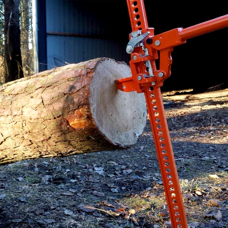 Fällheber 3-in-1 | 3 Tonnen Hubkraft | Baumdrücker & Wurzelheber | Forest Master FM3-LP