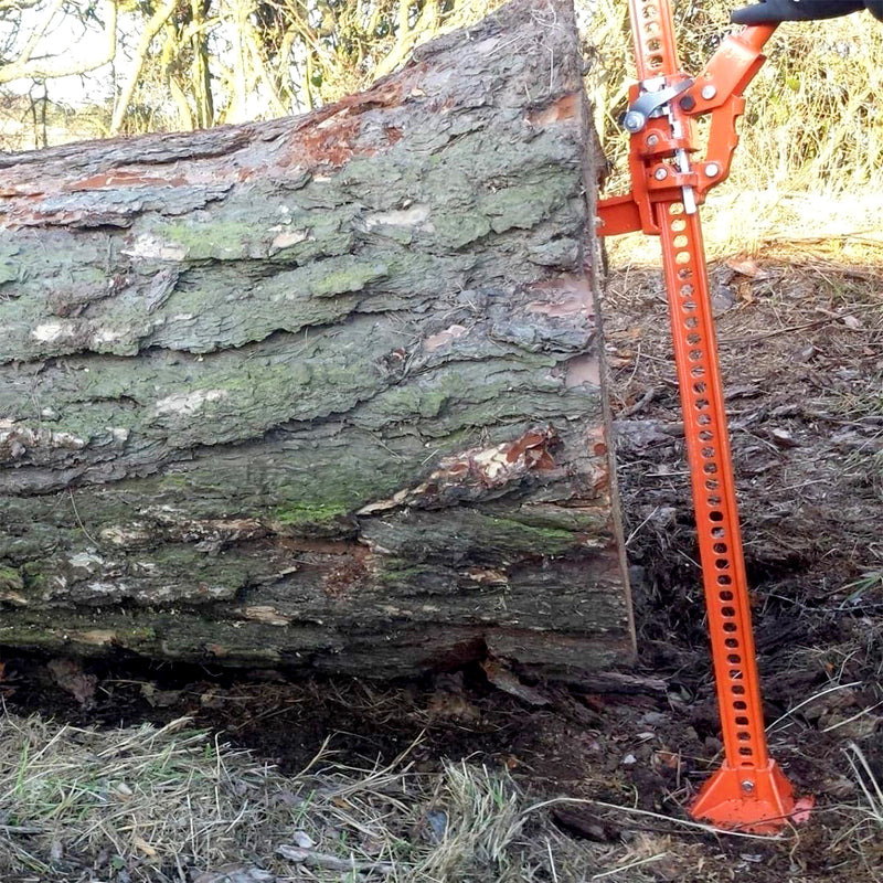 Fällheber 3-in-1 | 3 Tonnen Hubkraft | Baumdrücker & Wurzelheber | Forest Master FM3-LP
