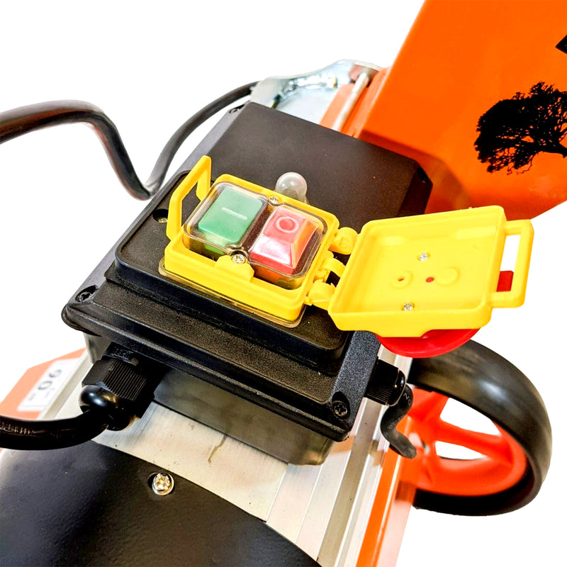 Holzhäcksler Elektro 4 PS | bis 50 mm Aststärke | Direktantrieb | drehbarer Einfülltrichter | Forest Master FM4DDE