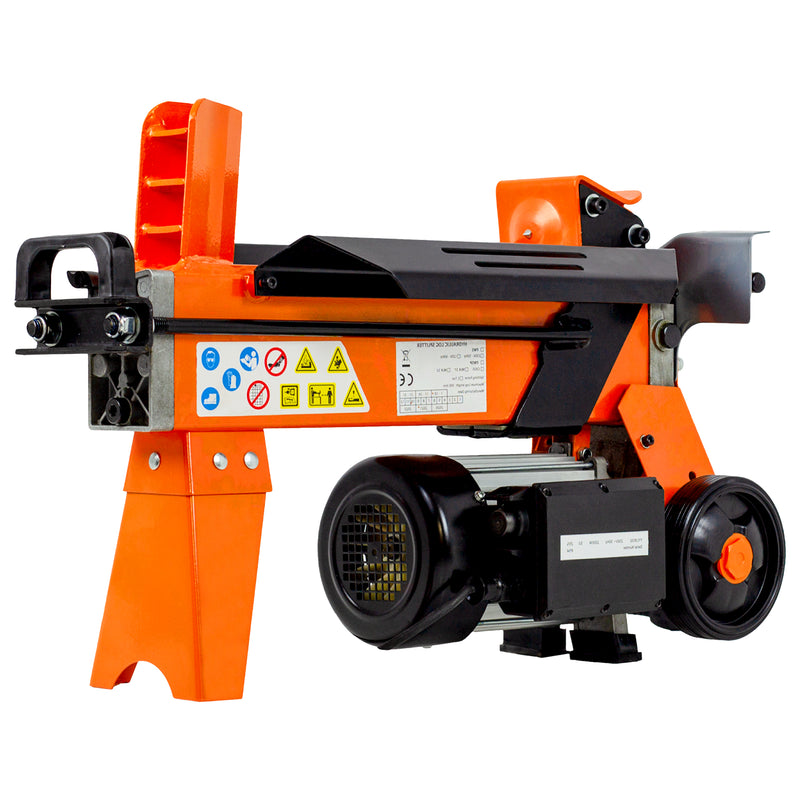 Elektro-Holzspalter 5 Tonnen | 2200 W | 300 mm | inkl. Werkbank & Schutzvorrichtung | Forest Master FM5D-TC