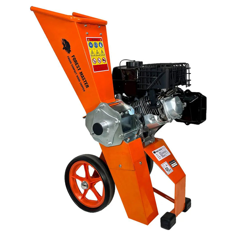Forest Master FM6DD-MUL Benzin-Gartenmulcher, Trommelseite mit unterem Auswurf