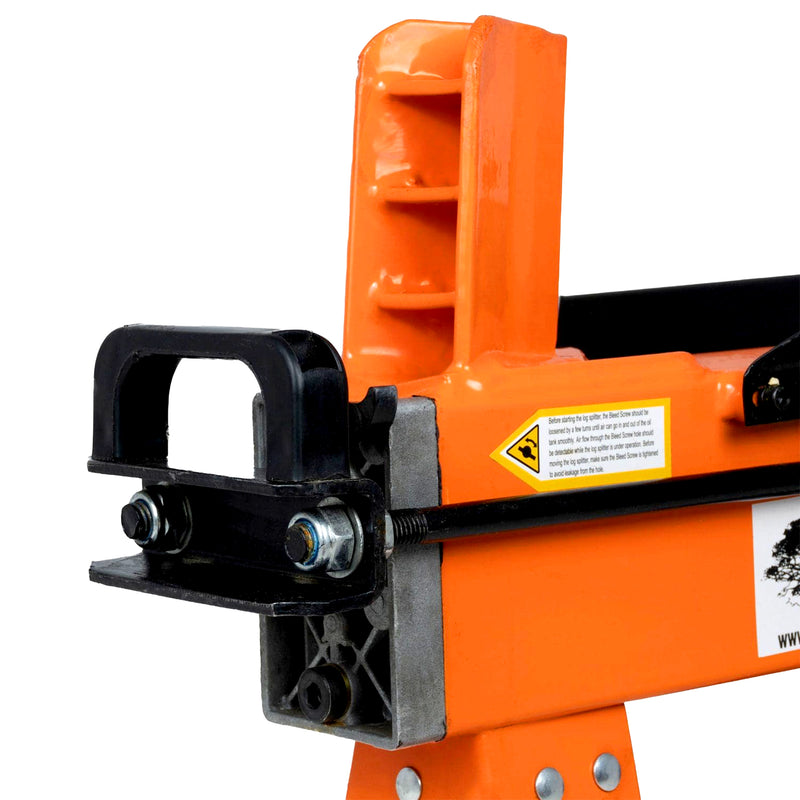 Elektro-Holzspalter 5 Tonnen | 2200 W | 370 mm | inkl. Werkbank & Schutzvorrichtung | Forest Master FM8D-TC