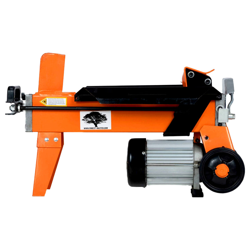 Elektro-Holzspalter 5 Tonnen | 2200 W | 370 mm | inkl. Werkbank & Schutzvorrichtung | Forest Master FM8D-TC