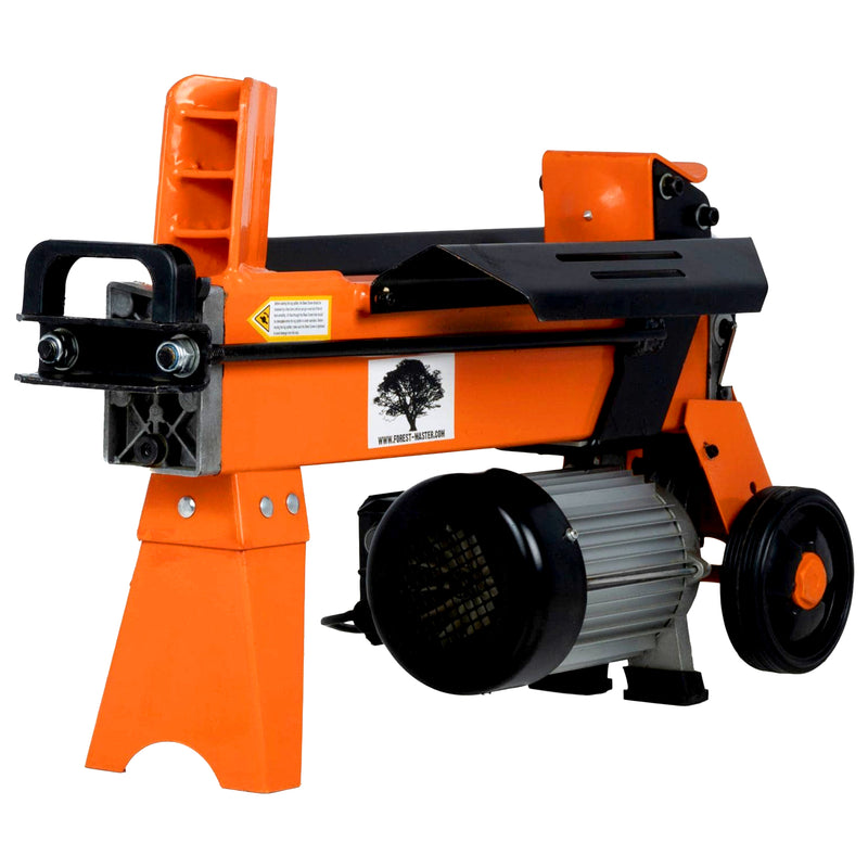Elektro-Holzspalter 5 Tonnen | 2200 W | 370 mm | inkl. Werkbank & Schutzvorrichtung | Forest Master FM8D-TC