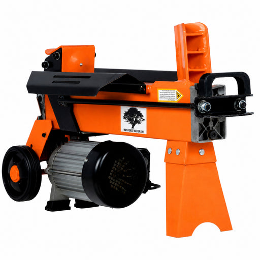 Forest Master FM8D-TC Elektro-Holzspalter ohne Safetybench, Gesamtansicht nach links ausgerichtet
