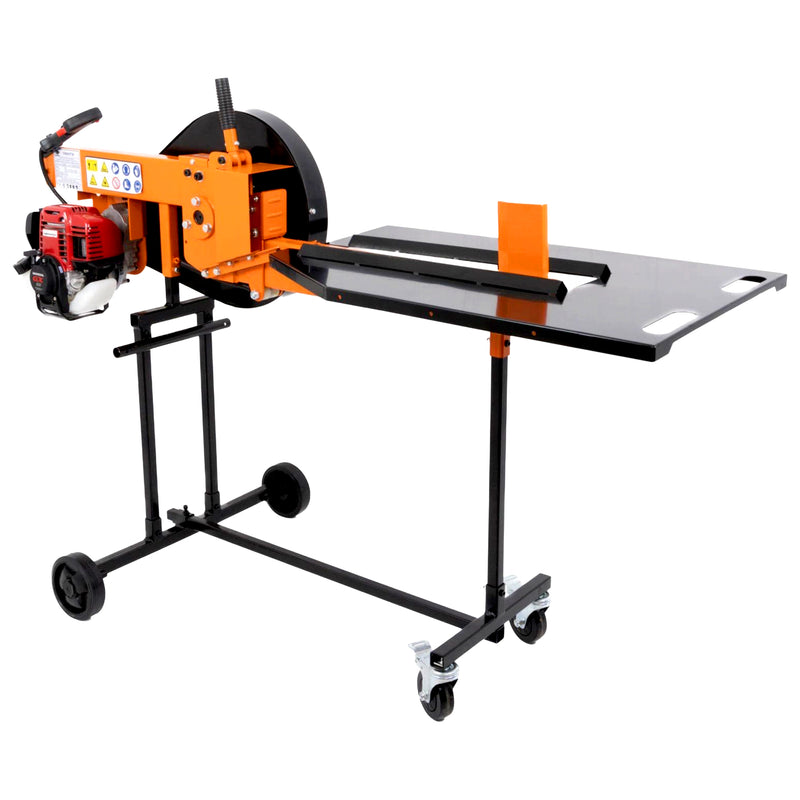 Kinetischer Holzspalter 6–8 Tonnen | 3 Sek. Zyklus | 520 mm | Elektro oder Benzin | Forest Master Fast Fire FM8FF/-HTW