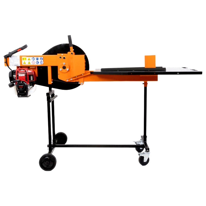 Kinetischer Holzspalter 6–8 Tonnen | 3 Sek. Zyklus | 520 mm | Elektro oder Benzin | Forest Master Fast Fire FM8FF/-HTW