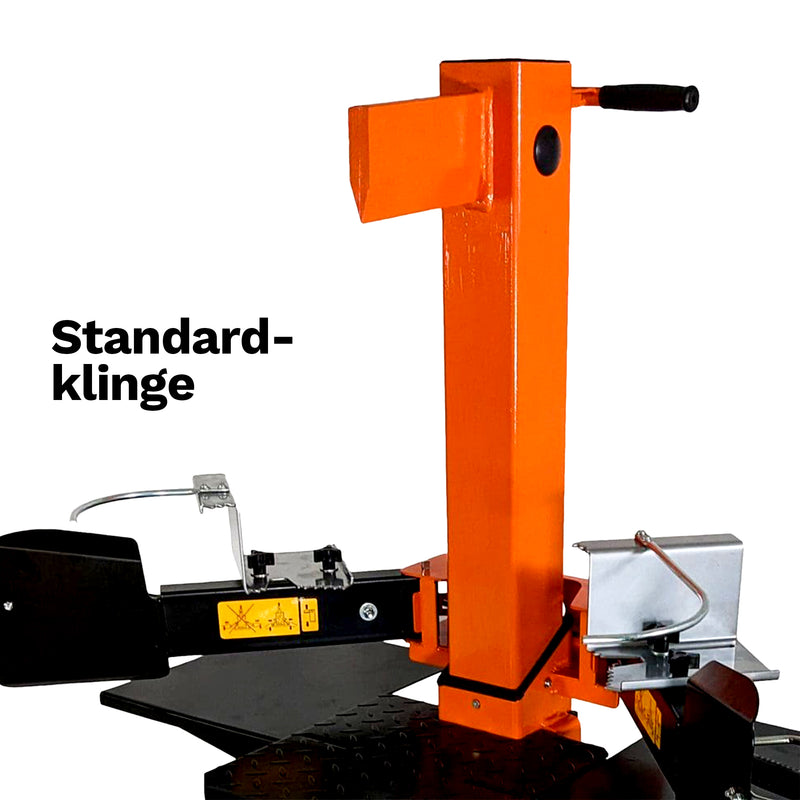 Elektro-Holzspalter vertikal 8 Tonnen | 3000 W | 550 mm | 2-Hand-Bedienung | Forest Master FM8VE