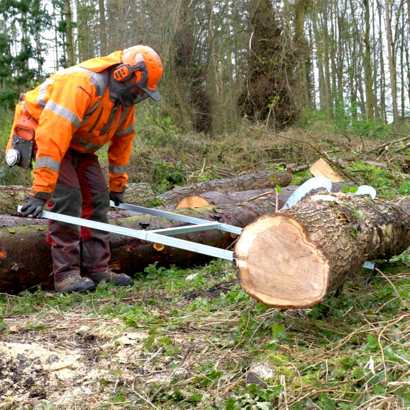 Holzheber & Sägebock 2-in-1 | bis 500 mm | Log Jack System | stabil & ergonomisch | Forest Master FMLL