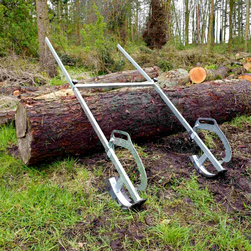 Holzheber & Sägebock 2-in-1 | bis 500 mm | Log Jack System | stabil & ergonomisch | Forest Master FMLL