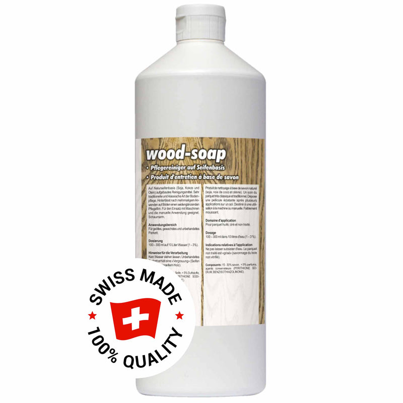 Wood-Soap Holzseife | Seifenreiniger | Pflegereiniger | Naturseife | Pramol