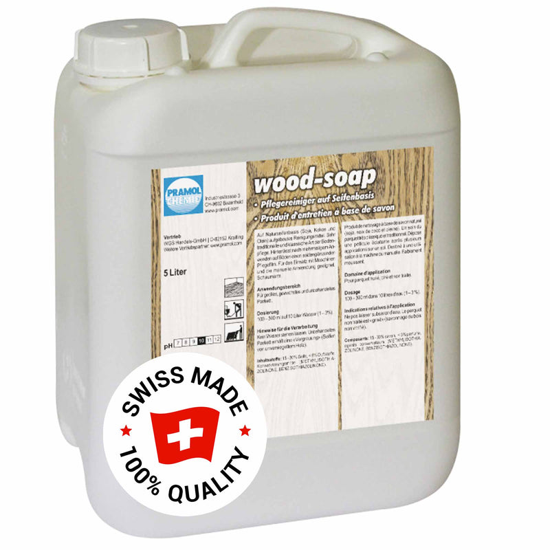 Wood-Soap Holzseife | Seifenreiniger | Pflegereiniger | Naturseife | Pramol