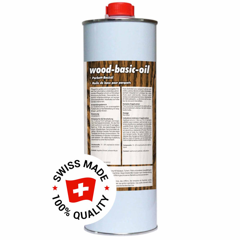 Wood Basic Oil Parkettöl | Basisöl | Pflegeöl für Holzböden | Pramol