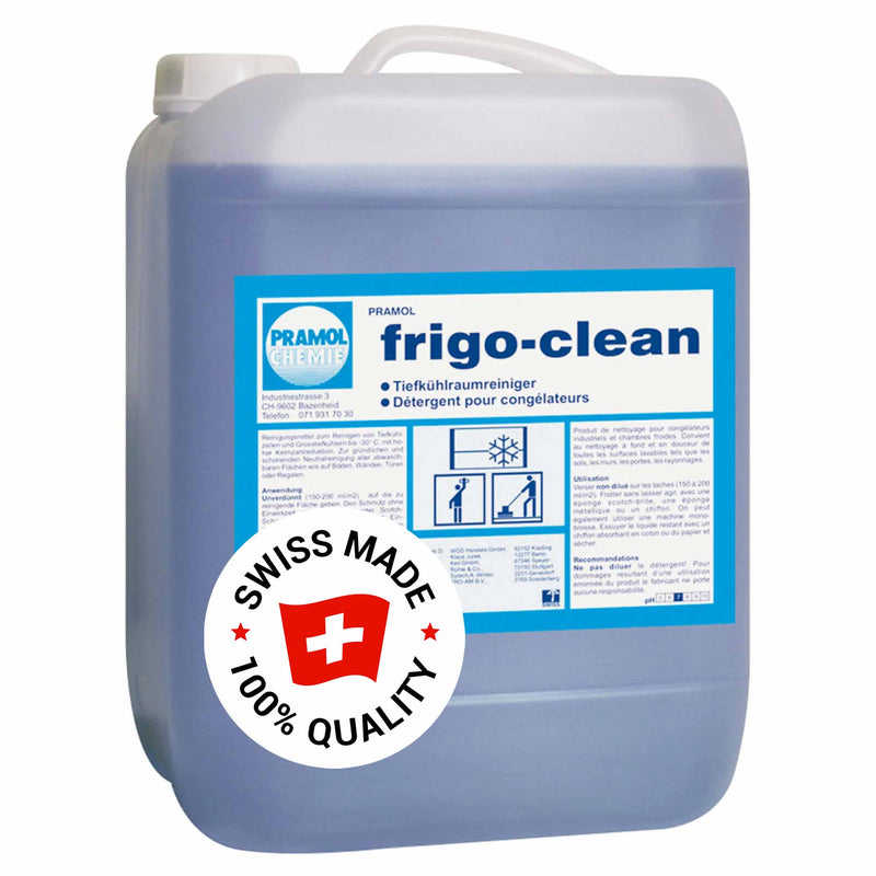 FRIGO-CLEAN Reiniger für Tiefkühlräume | Tiefkühler bis -30°C | Pramol