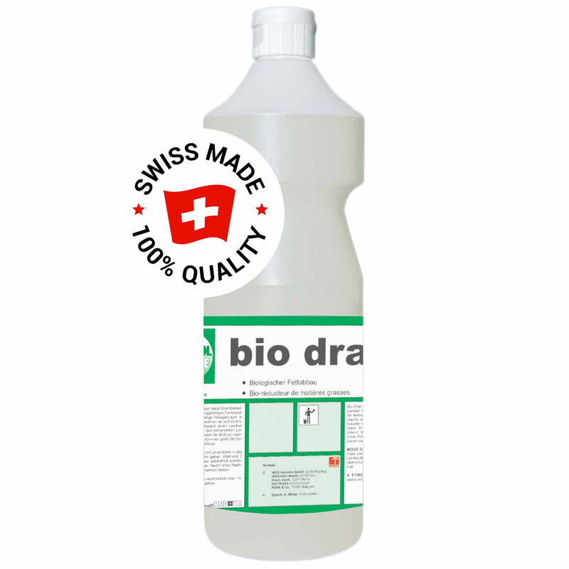 BIO DRAIN Abflussreiniger | Siphonreiniger | mikrobiologischer Fettabscheider | Pramol