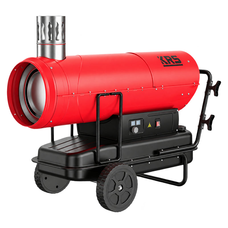 KRS HD60I indirektes Ölheizgebläse, Einzelansicht der 60-kW-Variante
