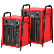 KRS HE09 und HE015 Elektroheizer, Leistungsvarianten 9 und 15 kW