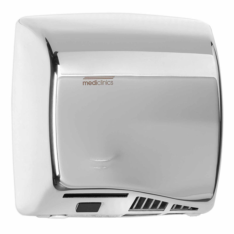 Sensor Händetrockner SpeedFlow Plus | Edelstahl | 8 - 12 Sek | HEPA-Filter | Mediclinics M17