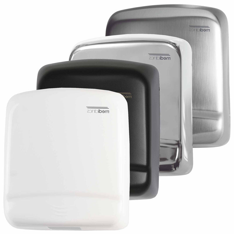 Sensor Händetrockner Optima | Edelstahl | 39 Sek | Mediclinics M99