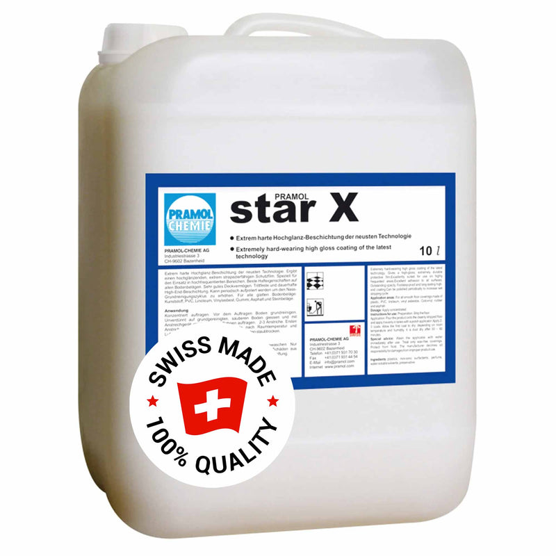 STAR X Pflegedispersion PU | Bodenpflege | Hochglanz-Beschichtung | Pramol