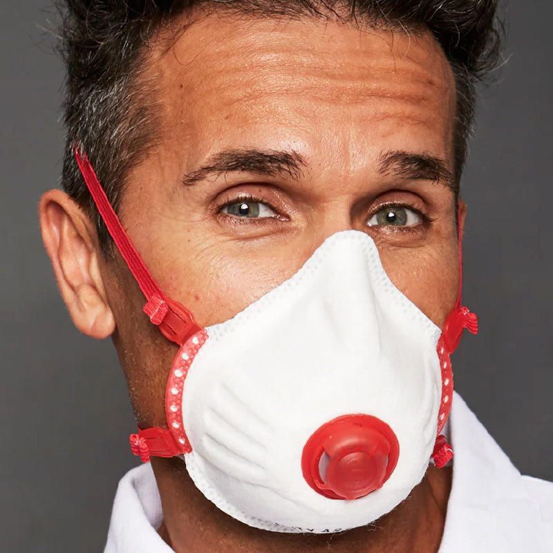 FFP3/V D Atemschutzmaske Mandil SL | Cool Down+ Ventil | Ekastu Safety