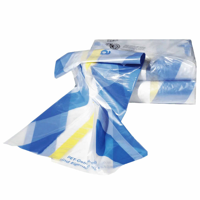 PET Sammelsäcke | 110 Liter | transparent | mit Zugband | PET-Recycling Schweiz