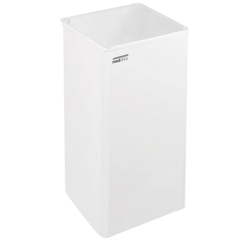Abfalleimer Edelstahl offen | 80 Liter | Mediclinics PP1080
