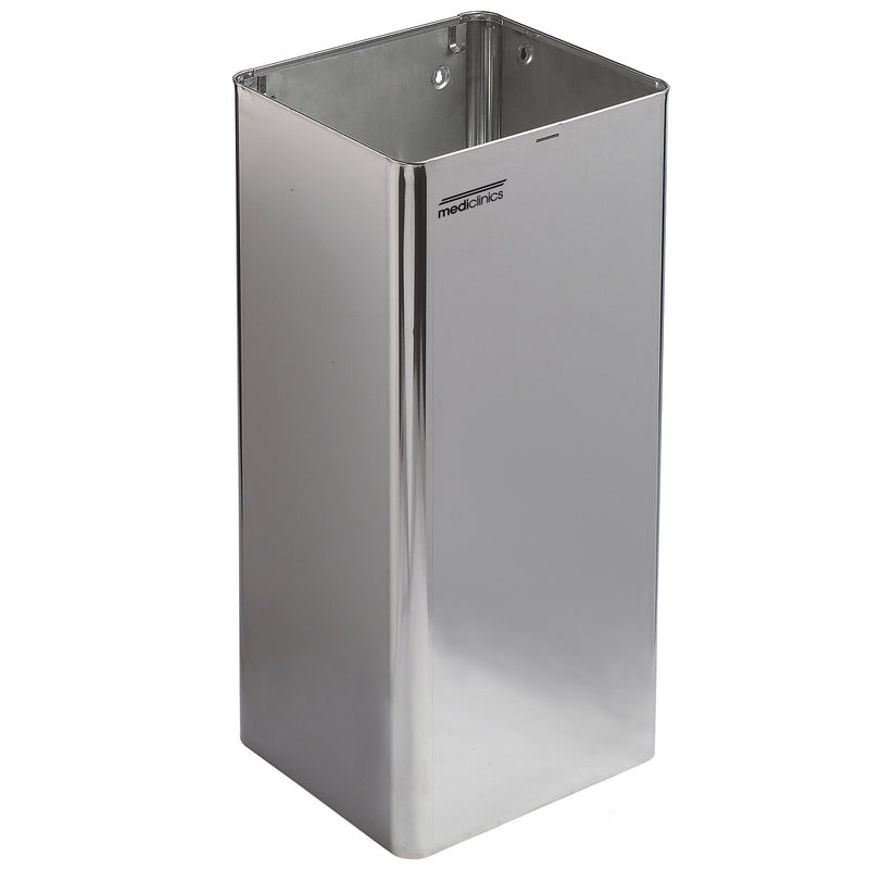 Abfalleimer Edelstahl offen | 80 Liter | Mediclinics PP1080