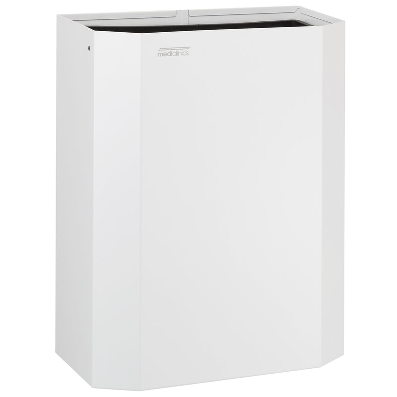 Abfalleimer Edelstahl offen | 12 Liter | Mediclinics PPA2212