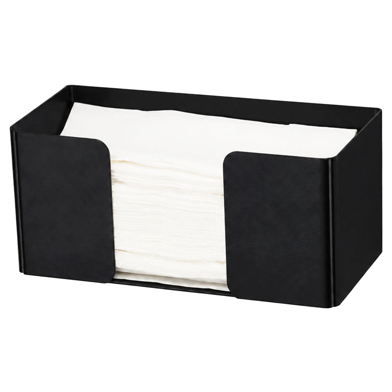 Papierhandtuchspender offen | Edelstahl mit Feinstruktur | 250 Blatt | PROOX 105-S