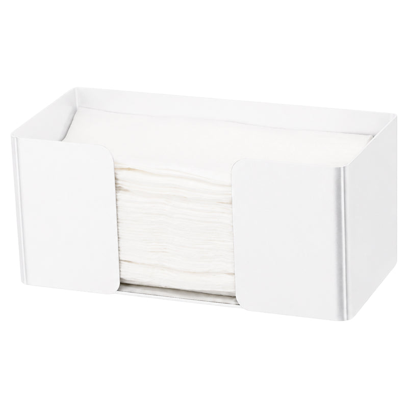 Papierhandtuchspender offen | Edelstahl mit Feinstruktur | 250 Blatt | PROOX 105-S